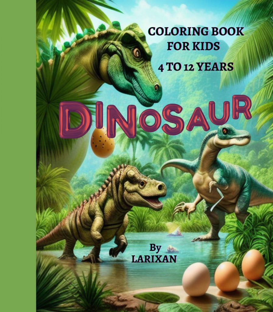 Dinosaur Coloring Book For Kids